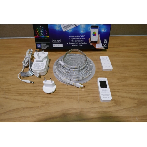 6050 - Feit Smart Led Strip Light with remote and box  (340-90) *This lot is subject to Vat