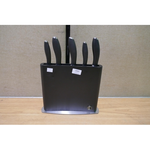 6060 - Circulon 6 piece Knife Block Set  (340-34) *This lot is subject to Vat