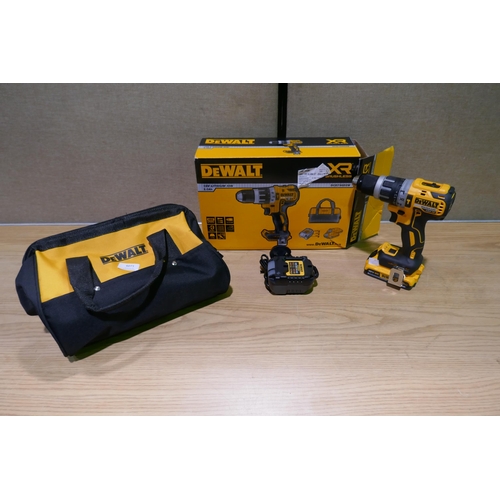 6071 - Dewalt 18V Hammer Drill with 2.0Ah Battery & Bag, Original RRP £99.99 + Vat (340-30) *This lot is su... 