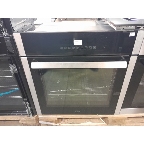 4161 - CDA Single Multi-Function Oven - door requires attention, Original RRP £357.50 + Vat (468-168), *Thi... 