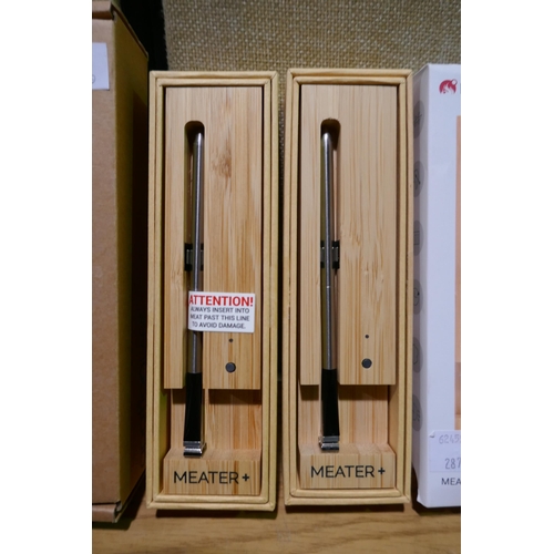 6086 - Two Meater Plus Thermometers, Original RRP £59.99 + VAT each (340-287,288) *This lot is subject to V... 