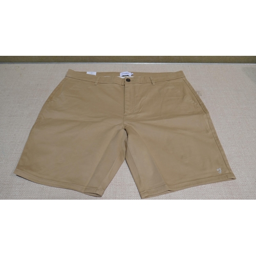 6091 - Farah Basset shorts x 10 in sand, teal and navy, various sizes with tags (340-73888) * This lot is s... 