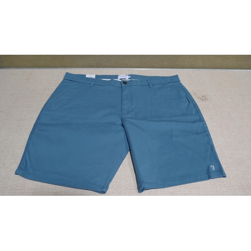 6091 - Farah Basset shorts x 10 in sand, teal and navy, various sizes with tags (340-73888) * This lot is s... 