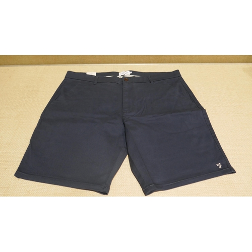 6091 - Farah Basset shorts x 10 in sand, teal and navy, various sizes with tags (340-73888) * This lot is s... 