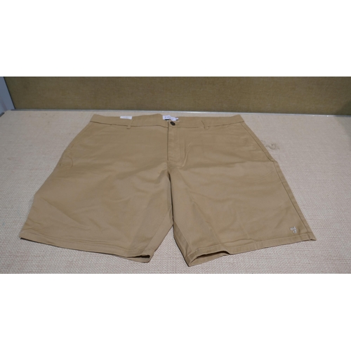 6094 - Farah Basset shorts x 10 in sand, teal and navy, various sizes with tags (340-73888) * This lot is s... 