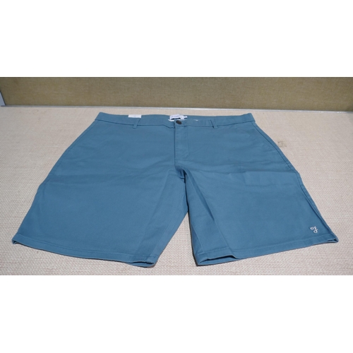 6094 - Farah Basset shorts x 10 in sand, teal and navy, various sizes with tags (340-73888) * This lot is s... 