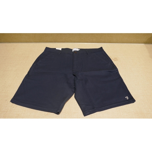 6094 - Farah Basset shorts x 10 in sand, teal and navy, various sizes with tags (340-73888) * This lot is s... 