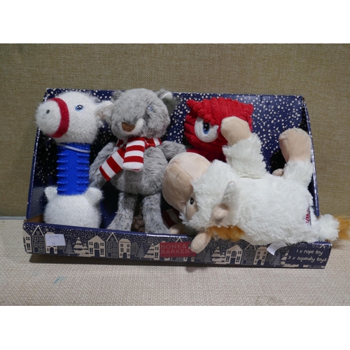 6107 - Bone & Barkers Seasonal Dog Toys and Four disc mania sensei putters/golf discs  (340-24) *This lot i... 