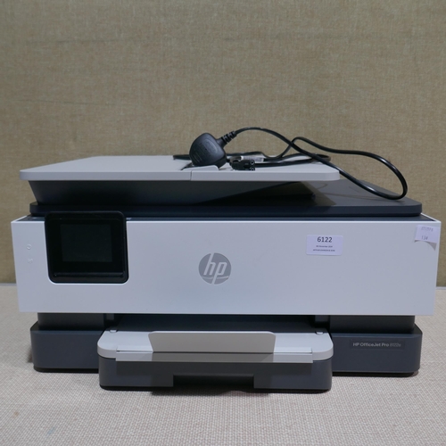 6122 - Hp officejet Pro 8122E Printer with box (340-138) *This lot is subject to Vat