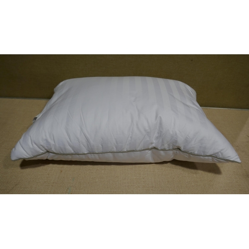 6127 - Two Hotel Grand Down Roll jumbo Pillows (340-219) *This lot is subject to Vat