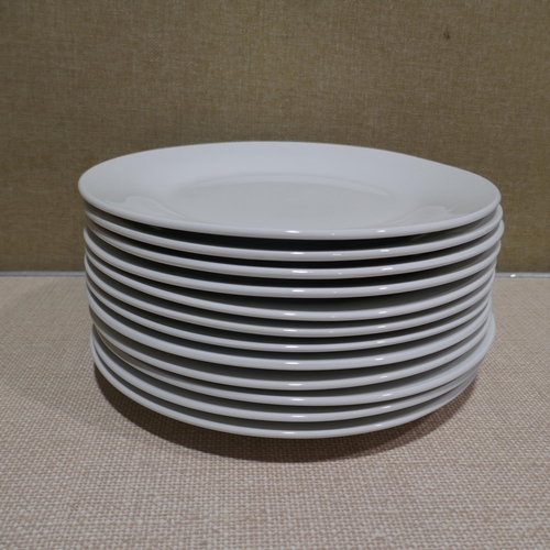 6133 - Eaton Dining Dinner Plates, 10.5 /26.5Cm  (340-172) *This lot is subject to Vat