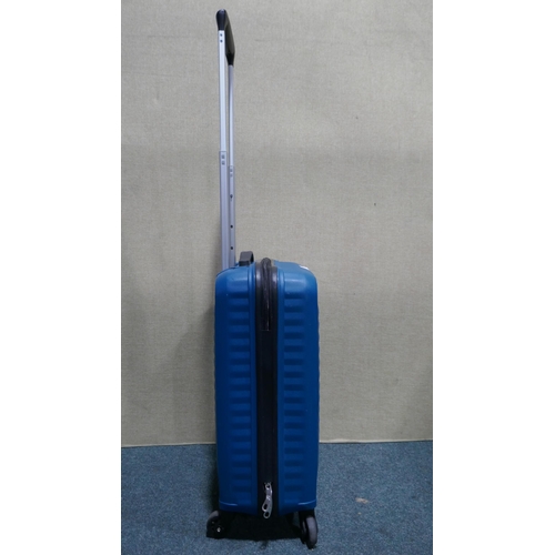 6153 - American Tourister Jet Driver Carry on 55cm 4 wheel Spinner Hardside Blue Suitcase (340-125) *This l... 