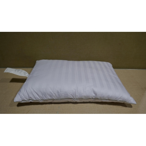 6161 - Two Hotel Grand Down Roll jumbo Pillows  (340-187) *This lot is subject to Vat