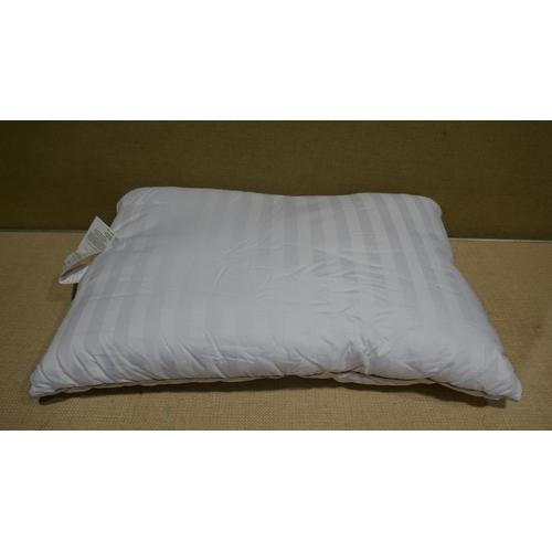 6161 - Two Hotel Grand Down Roll jumbo Pillows  (340-187) *This lot is subject to Vat