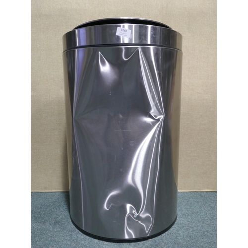 6168 - 2 x 47L Eko Semi Round sensor bins (Both Damaged) (340-113,114) *This lot is subject to Vat