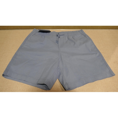 6184 - A quantity of mens clothing to include fleeces, shorts, trainers etc., various sizes  (L335)  *This ... 