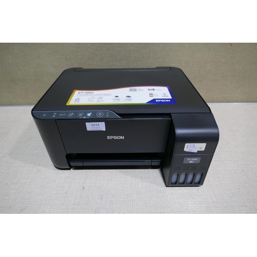 6214 - Epson Ecotank Et-2862 Printer with box, power lead and ink bottles, Original RRP £139.99 + Vat (340-... 