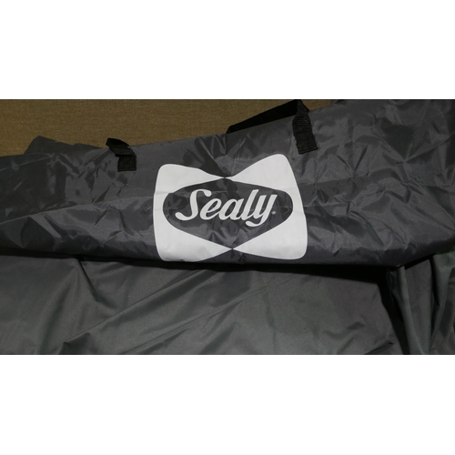 6260 - Sealy Fortech Airbed with Built In Pump   (340-241) *This lot is subject to Vat