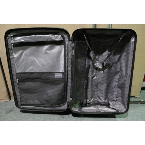 6262 - Samsonite Endure 2 piece black Hardside Suitcases (Large has damage) Original RRP £119.99 + Vat (340... 