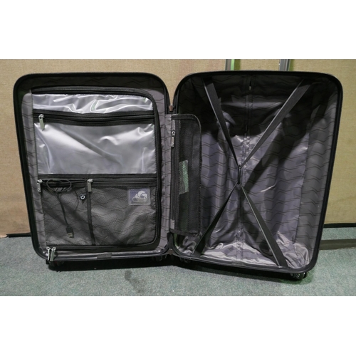 6262 - Samsonite Endure 2 piece black Hardside Suitcases (Large has damage) Original RRP £119.99 + Vat (340... 