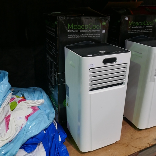 6313 - Meaco 10K Btu Aircon Unit with remote, box and accessories original RRP £299.99 *This lot is subject... 