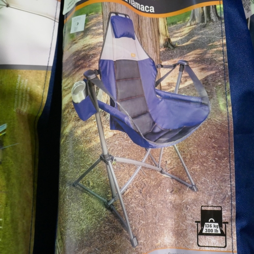 6315 - Core 13X13 Push Canopy Shelter and Rio Brands Hammock Chair frame, Original RRP £119.99 + Vat  (340-... 