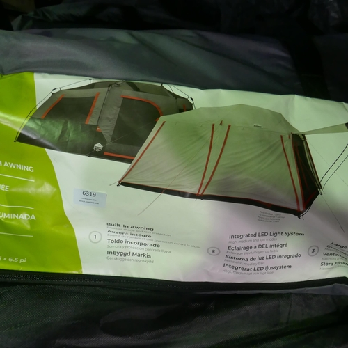 6319 - Core 10 Person Lighted Tent, Original RRP £249.99 + Vat (340-272) *This lot is subject to Vat