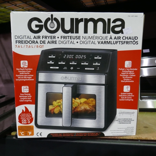 6323 - Gourmia Air Fryer Window with box   (340-63) *This lot is subject to Vat