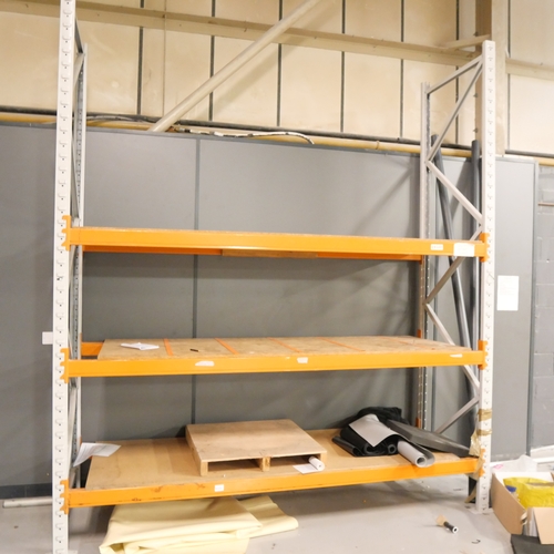 8001 - One double bay of industrial racking (5.6 metres wide), three single bays of industrial racking (2.5... 