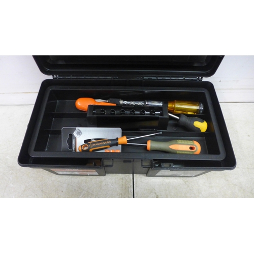 5024A - Two toolboxes including a set of screwdrivers, a Yankee screwdriver, precision nut driver set, long ... 