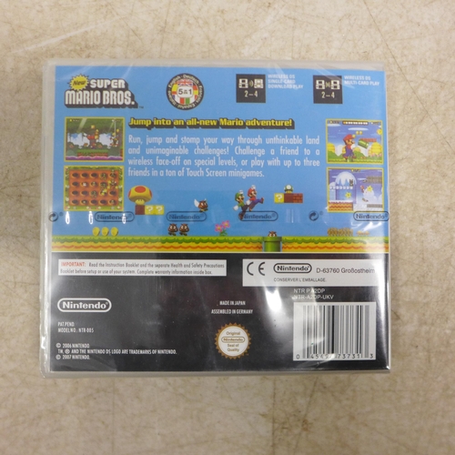 5068 - A sealed Nintendo DS New Super Mario Bros game