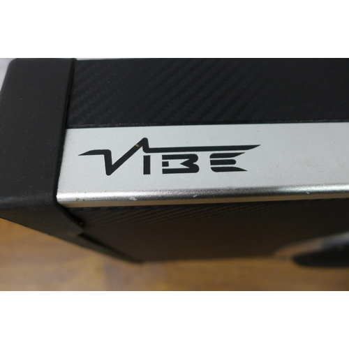 5078 - A Vibe Black Air T125 Ultra Shallow Passive radiator Bass Enclosure