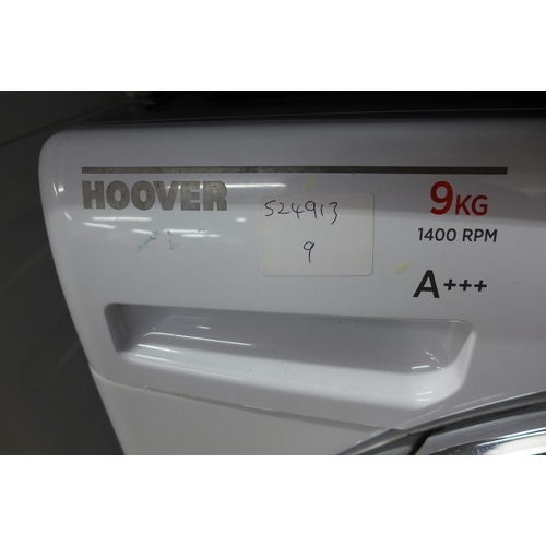 5099 - A Hoover, 9kg, 1400rpm Dynamic next washing machine