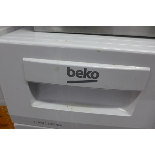 5107 - A Beko WTL82051W 1-8kg 1200 RPM washing machine