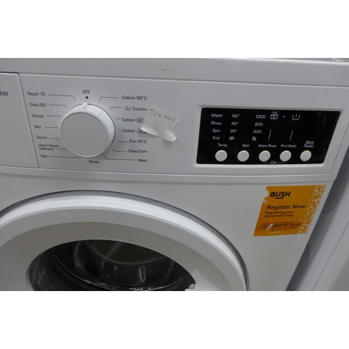 5108 - A Bush WMNB812 EW washing machine