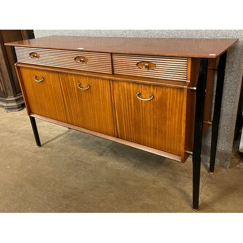 66 - A Nathan tola and black sideboard