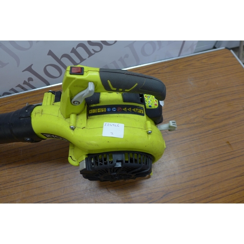 5138 - A Ryobi RBV26B petrol leaf blower