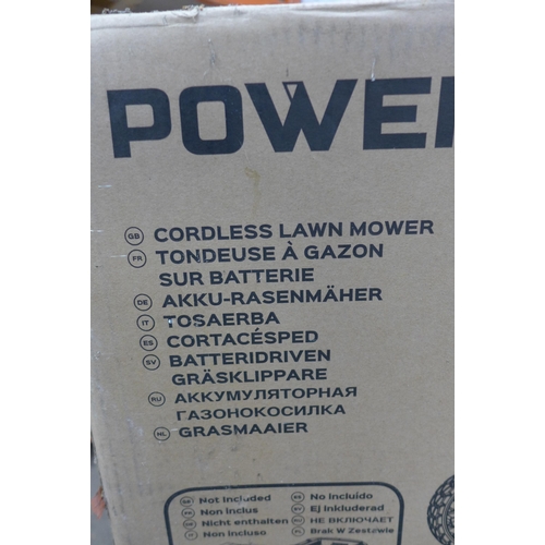 5146 - A Powerworks 82V cordless electric lawn mower