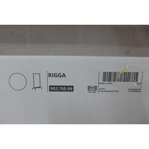 5152 - Two Ikea Rigga clothing rails - unused sealed in box