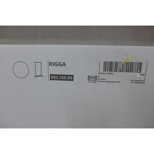 5153 - Two Rigga Ikea clothing rails - unused sealed in box