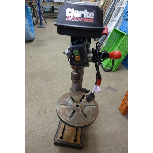 5168 - A Clarke CDP202 metal worker drill press