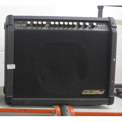 5063 - A Carlsbro GLX-100 amp with a Celestion G12T-100 driver