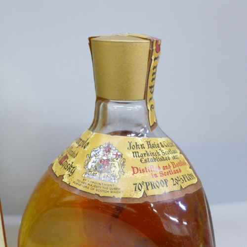 2008D - A bottle of Haig Dimple Scotch Whisky, boxed