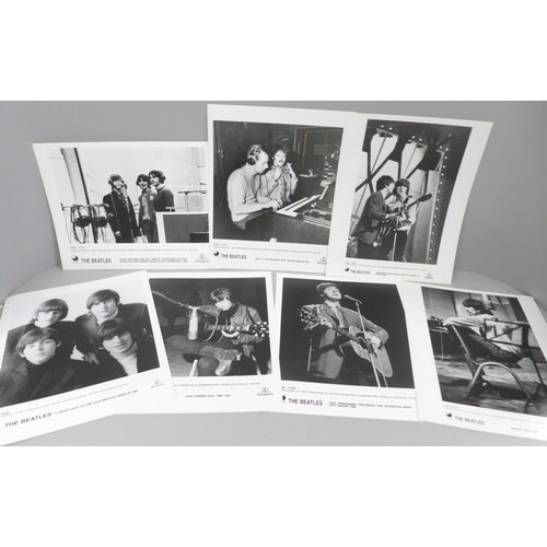 2010 - Twelve The Beatles original Parlophone Apple promotional photographs