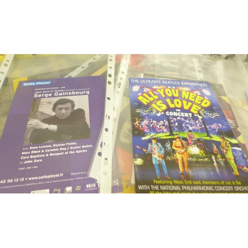 2021 - The Beatles; 35 items including pop magazines and promotional items, etc.