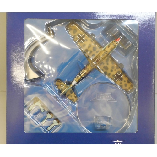 2138 - A Corgi Battle of Britain The Aviation Archive Messerschmitt Bf-109E, together with three other Corg... 
