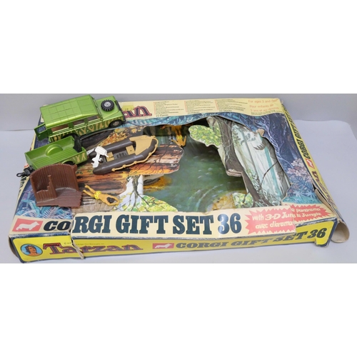 2141 - A Corgi Tarzan Gift Set no. 36