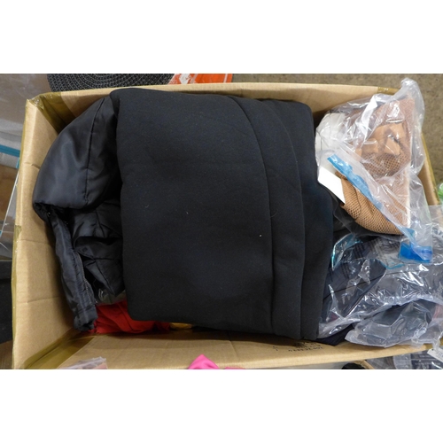 5264 - Two boxes of assorted clothing including some used and some unused