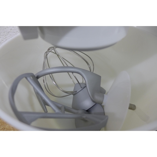 5272 - A Kenwood KM33 kitchen mixer with bowl and mixing paddles and soft cover