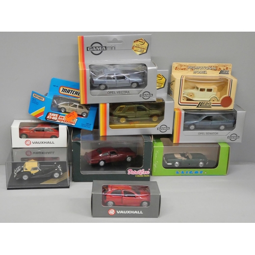 2113 - Die-cast model vehicles, Matchbox, Lledo, Gama, boxed